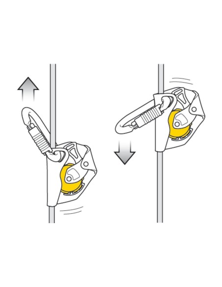 Asegurador anticaidas Petzl Asap