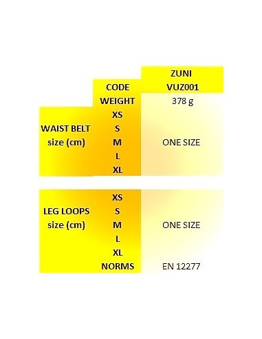 Arnés integral Zuni (t. única) -infantil-