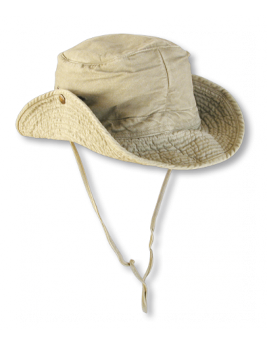 Sombrero chambergo de camuflaje con cinta ajustable