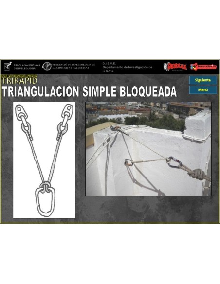 Elemento de amarre no regulable de cuerda dinámica de Petzl - JANE