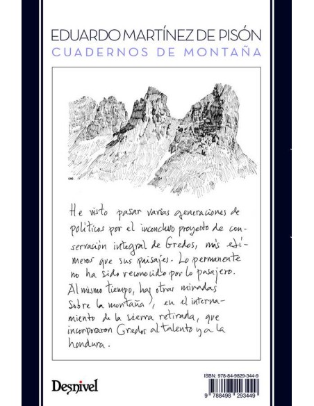 Libro CUADERNOS DE MONTAÑA- Literatura de montaña- Desnivel