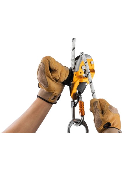 Descensor autofrenante con función antipánico de Petzl - ID S y L