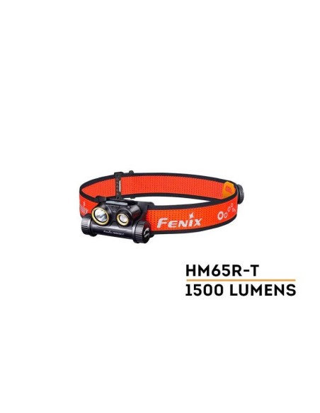 Frontal Fénix HM65R-T 1500 Lúmenes (incluye batería de 3500 mAh 18650)